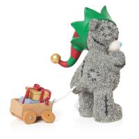 Elf Delivery Me to You Bear Christmas Figurine Extra Image 1 Preview